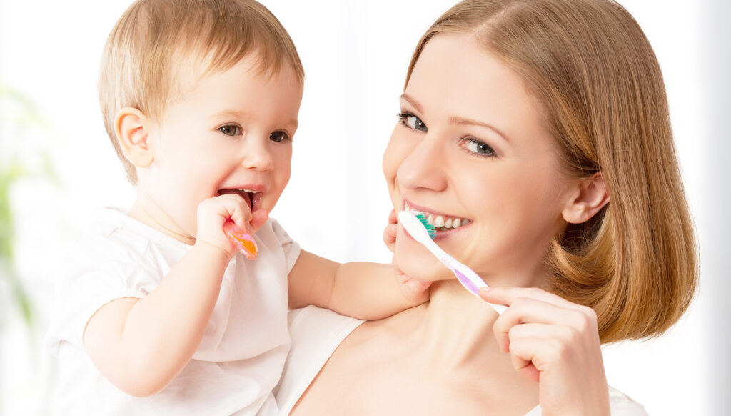 Children Starting Good Hygiene Habits Early
